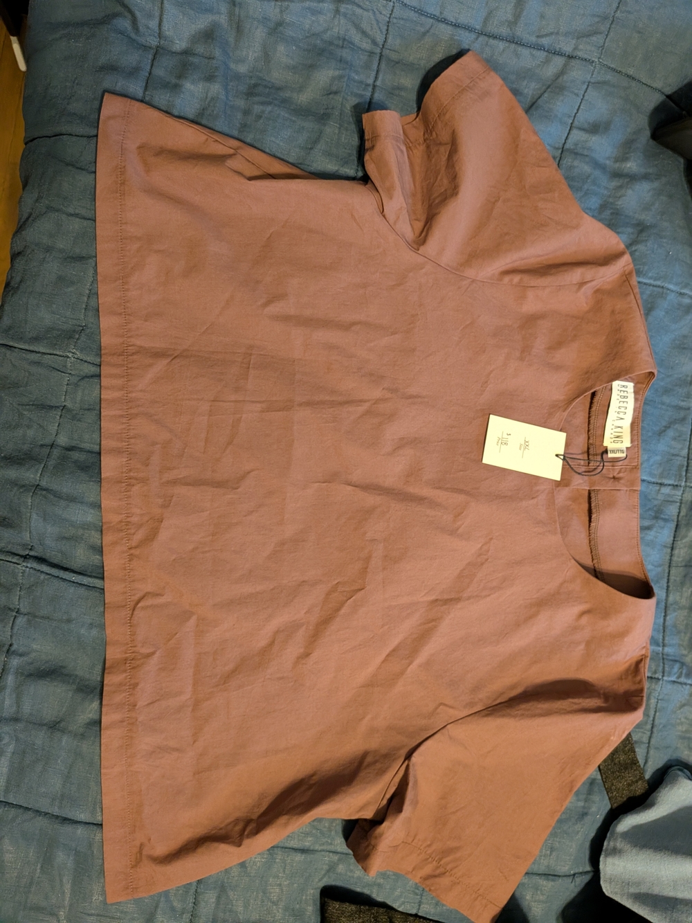 Chocolate Brown Back Buttoned Crop Top, Rebecca King